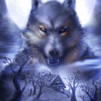 Werwolf Fantasy Illustration