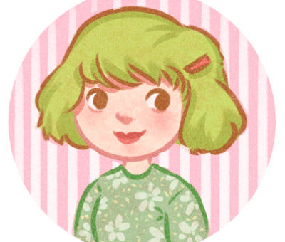 Illustration Mädchen Kopf Kinderbuch